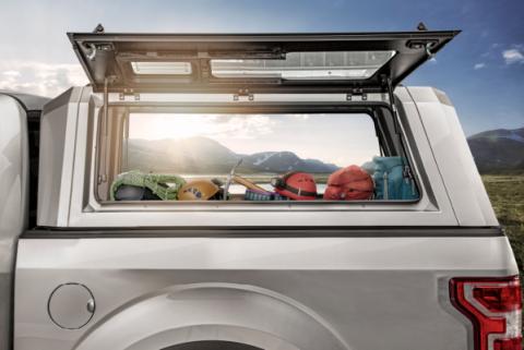 Ranger Truck Bed Cap SmartCapEVO Sport Matte Black For 19-23 Ford Ranger 5 Foot Short Bed SmartCap