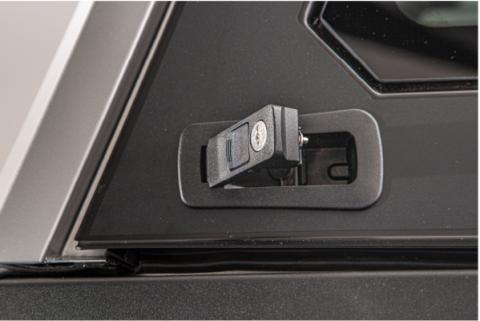 RAM 1500 Truck Bed Cap SmartCapEVO Sport Matte Black For 19-24 RAM 1500 6.4 Foot Standard Bed SmartCap