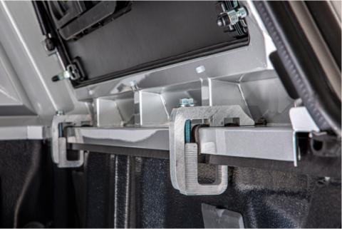 Tacoma Truck Bed Cap SmartCapEVO Sport Matte Black For 16-23 Toyota Tacoma 5 Foot Short Bed SmartCap