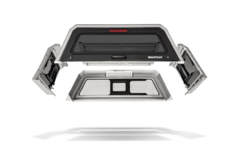 Tacoma Truck Bed Cap SmartCap EVO Sport Matte Black For 05-15 Toyota Tacoma 6 Foot Standard Bed RSI SmartCap