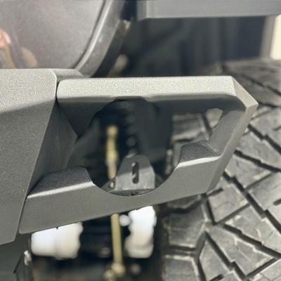 Mid Front Bumper With Winch Plate For 18-25 Jeep Wrangler JL 2-4 Door 20-25 Gladiator Rock Slide Engineering