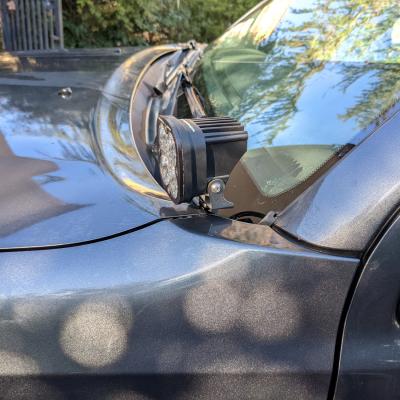 05-15 Toyota Tacoma Hood Hinge Light Bracket Kit Grimm Offroad