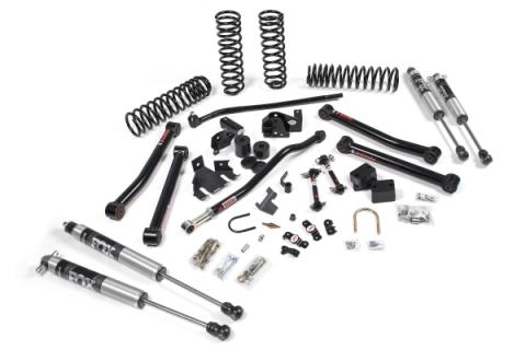 21-24 Jeep Wrangler JL 4xe 4 Door 2 Inch J-Konnect Suspension Lift Kit w/ Fox 2.0 Performance Series Shocks JSPEC