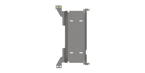 Jeep JL Muffler Skid Plate 2018-Present Wrangler JL Motobilt