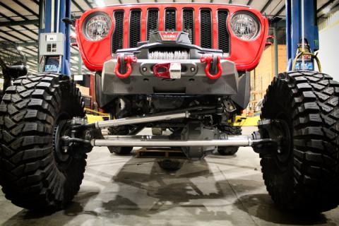 Tomahawk Frame Chop Front Bumper for Jeep JK, JL, JT Motobilt