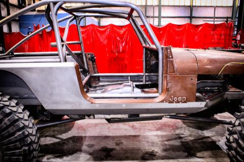 15 Inch Stretch Boat Side Rocker Guards for Jeep YJ Motobilt