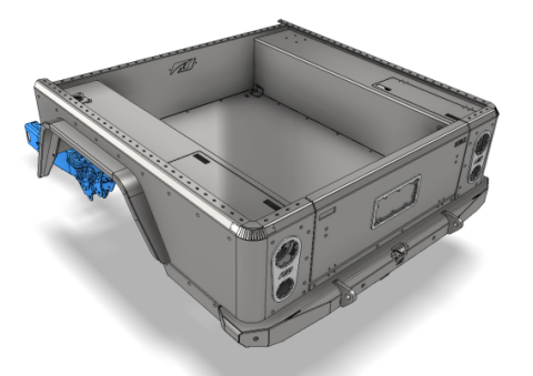 Full Bed Replacement Kit for Jeep JT Gladiator Motobilt