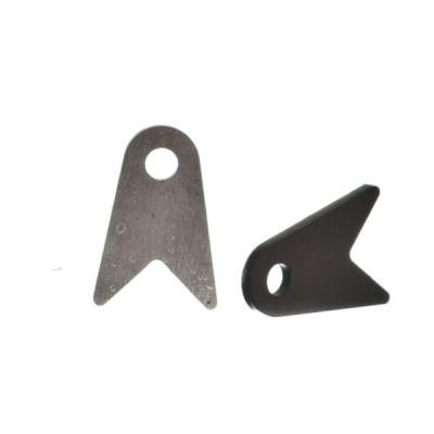 Square Cut Shock Tab For 1.25 Inch Square Tube Motobilt