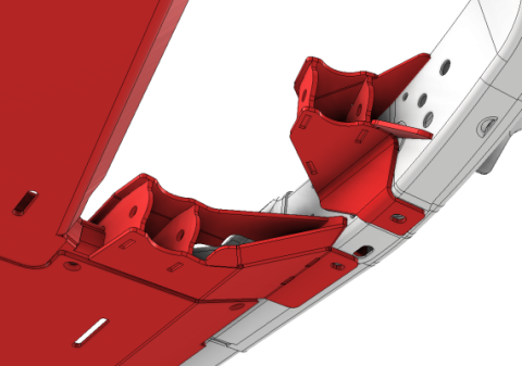 4 Link Suspension Bracket and Skid Kit for 2018-Present Jeep JLU Motobilt
