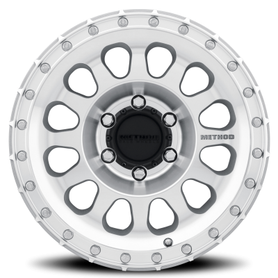 Aluminum Wheels 20x10 MR315 Bolt Pattern 6 On 135 Offset -18 Lip Size 3.27 Machined SL Clear Coat Method