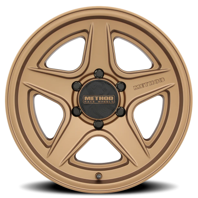 Aluminum Wheels 18x8.5 MR319 Bolt Pattern 6 On 135 Offset 40 Lip Size 1.02 Method Bronze BZ Method