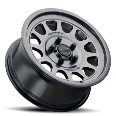 Aluminum Wheels 15x7 MR414 Bead Grip UTV Bolt Pattern 5 On 114.3 Offset 13 Lip Size 1.18 Graphite GY Method