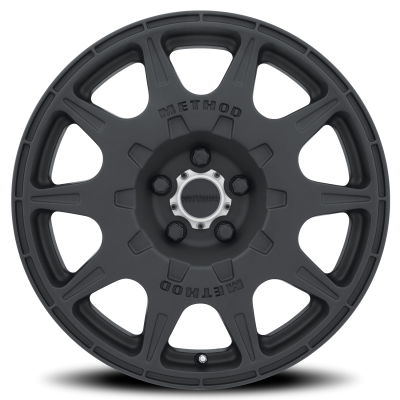 Aluminum Wheels 17x8 Rally MR502 Bolt Pattern 5 On 114.3 Offset 38 Matte Black MB Method