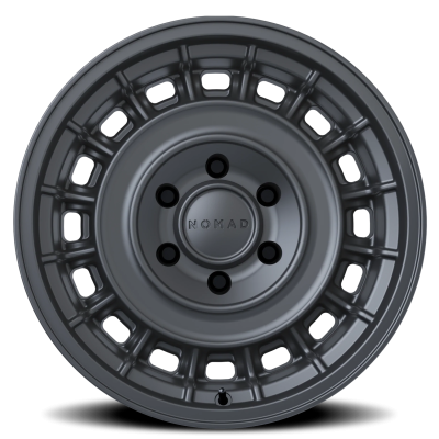 Aluminum Wheels 17x8.5 502DU Arvo Dusk Grey 5 On 127 Bolt Pattern 78.1 Bore 0 Offset Nomad Wheels