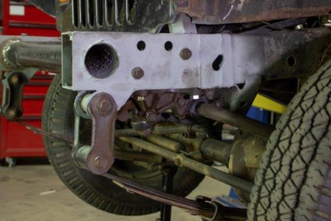 Rust Buster 1987-1995 Jeep Wrangler YJ Front Frame Shackle Mount Section RB2004