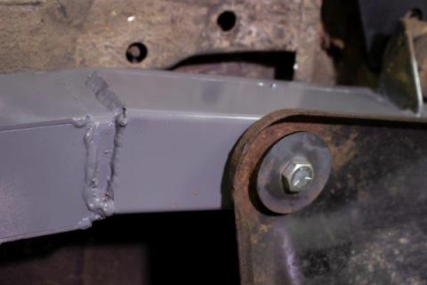 Rust Buster 1987-1995 Jeep Wrangler YJ Center Frame Section with Skid Plate Mount RB2014