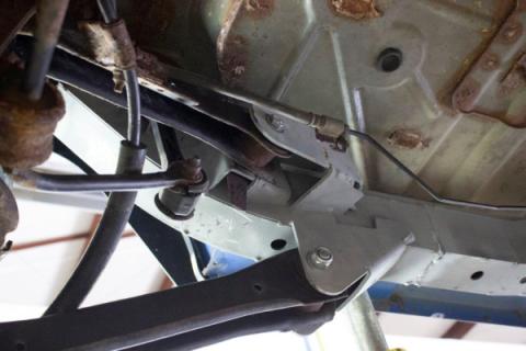 Rust Buster 1997-2006 Jeep Wrangler TJ Rear Frame Section W/ Upper & Lower Control Arm Mounts RB4010