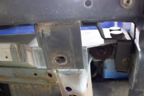 Rust Buster 1997-2006 Jeep Wrangler TJ & Wrangler unlimited LJ Rear Crossmember RB4022