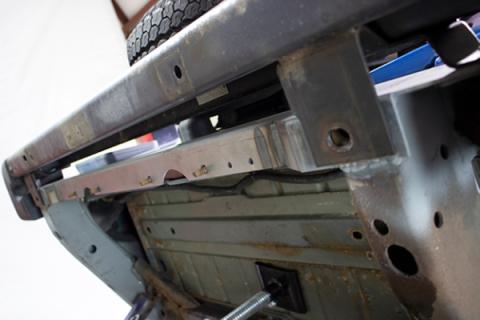 Rust Buster 1997-2006 Jeep Wrangler TJ & Wrangler unlimited LJ Rear Crossmember RB4022