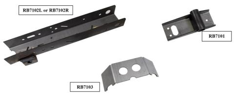 Rear Frame Rail Kit For 95-04 Toyota Tacoma Passenger Side Rust Buster Frameworks