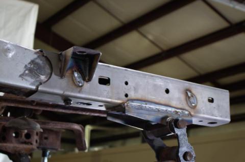 Rear Frame Rail Kit For 95-04 Toyota Tacoma Passenger Side Rust Buster Frameworks