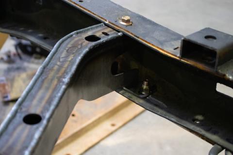 Spare Tire Crossmember For 2005-2015 Toyota Tacoma Rust Buster