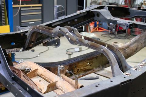 Forward Fuel Tank Crossmember For 2005-2015 Toyota Tacoma Rust Buster