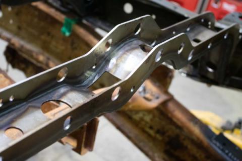 Forward Fuel Tank Crossmember For 2005-2015 Toyota Tacoma Rust Buster