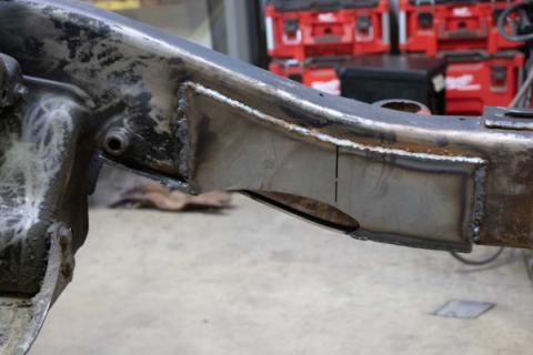 Front Frame Repair Kit For 99-06 GM Trucks and SUV's Driver Side Rust Buster Frameworks