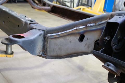 Front Frame Repair Kit For 99-06 GM Trucks and SUV's Passenger Side Rust Buster Frameworks