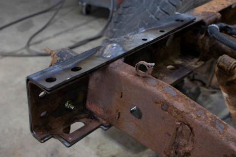 Rust Buster 1999-2014 Chevy Silverado & GMC Sierra 1500 Short Bed Rear Frame Section RB7319