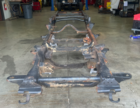 1999-2004 and 2006 Chevy Silverado 1500 Forward Fuel Tank Crossmember Rust Buster Frameworks