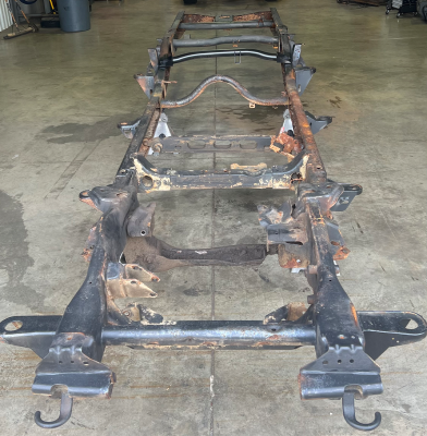 1999-2004 and 2006 Chevy Silverado 1500 Forward Fuel Tank Crossmember Rust Buster Frameworks