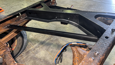 Rust Buster 1988-1998 C/K1500 & 2500 Spare Tire Rear Forward Crossmember Support	RB7332
