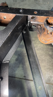Rust Buster 1988-1998 C/K1500 & 2500 Spare Tire Rear Forward Crossmember Support	RB7332