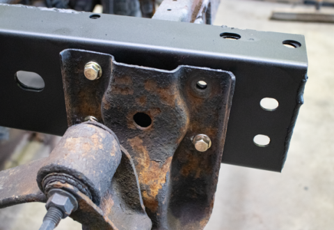 Rust Buster 2007-2019 Chevy Silverado/GMC Sierra Extended Cab Rear Frame Section Left Side