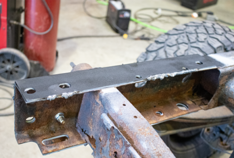 Rust Buster 2007-2019 Chevy Silverado/GMC Sierra Extended Cab Rear Frame Section Left Side