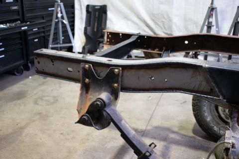 Rear Frame Repair Kit For 1973-1987 Chevy K10/K20 Passenger Side Rust Buster Frameworks