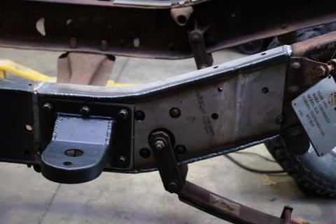 Front Frame Repair Kit For 1973-1987 Chevy K10/K20 Driver Side Rust Buster Frameworks