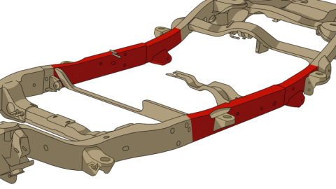 Rust Buster 2000-2014 Generation 1 Avalanche/Suburban/Yukon XL/Escalade Center Frame Section RB7401