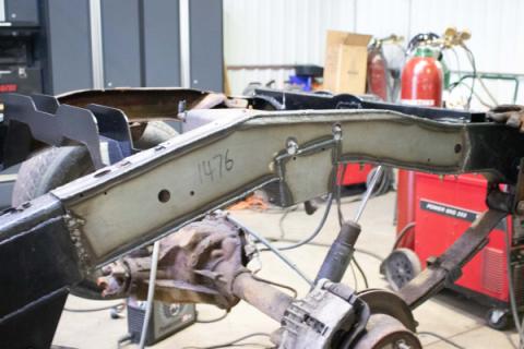 Over Axle Frame Repair Kit For 94-04 Chevy S10/GMC Sonoma Driver Side Rust Buster Frameworks
