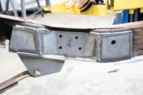 Leaf Spring Frame Repair Kit For 94-04 Chevy S10/GMC Sonoma Driver Side Rust Buster Frameworks