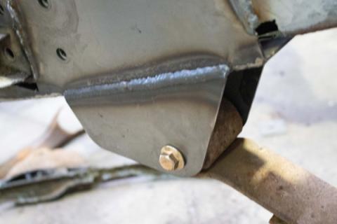 Leaf Spring Frame Repair Kit For 94-04 Chevy S10/GMC Sonoma Driver Side Rust Buster Frameworks