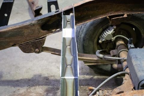 Fuel Tank Crossmember For 94-04 Chevy S10/GMC Sonoma Rust Buster Frameworks