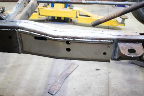 Center Forward Frame Repair Kit For 94-04 Chevy S10 and GMC Sonoma Driver Side Rust Buster Frameworks
