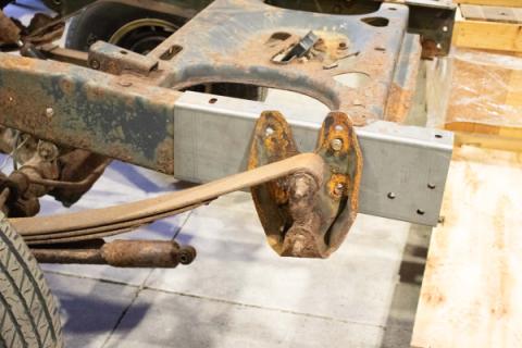 Rear Frame Repair Kit For 1997-2004 Dodge Dakota Passenger Side Rust Buster Frameworks