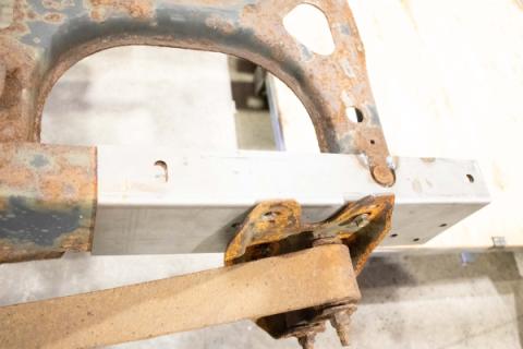 Rear Frame Repair Kit For 1997-2004 Dodge Dakota Passenger Side Rust Buster Frameworks