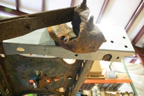 Rear Frame Repair Kit For 1997-2004 Dodge Dakota Passenger Side Rust Buster Frameworks