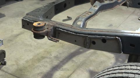 Rear Frame Repair Kit For 03-09 Toyota 4Runner Passenger Side Rust Buster Frameworks