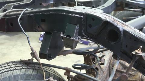 Over-the-Axle Frame Repair Kit For 03-14 Toyota 4Runner and FJ Cruiser Passenger Side Rust Buster Frameworks